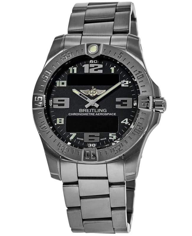BREITLING Breitling Aerospace Evo Black Dial Titanium Men's Watch E79363101B1E1 1