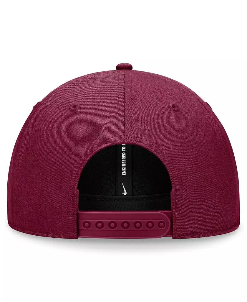 NIKE Men's Garnet Florida State Seminoles Primetime Adjustable Hat