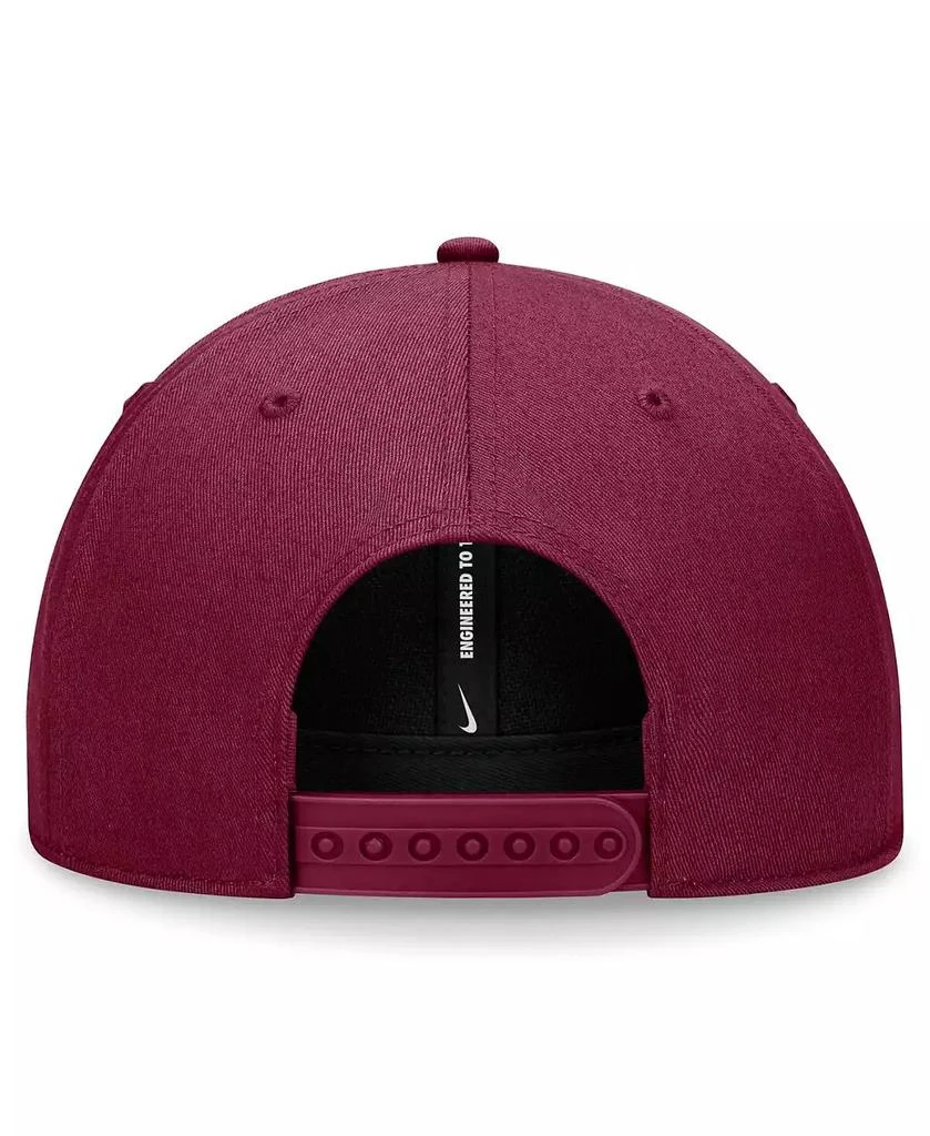 NIKE Men's Garnet Florida State Seminoles Primetime Adjustable Hat 2