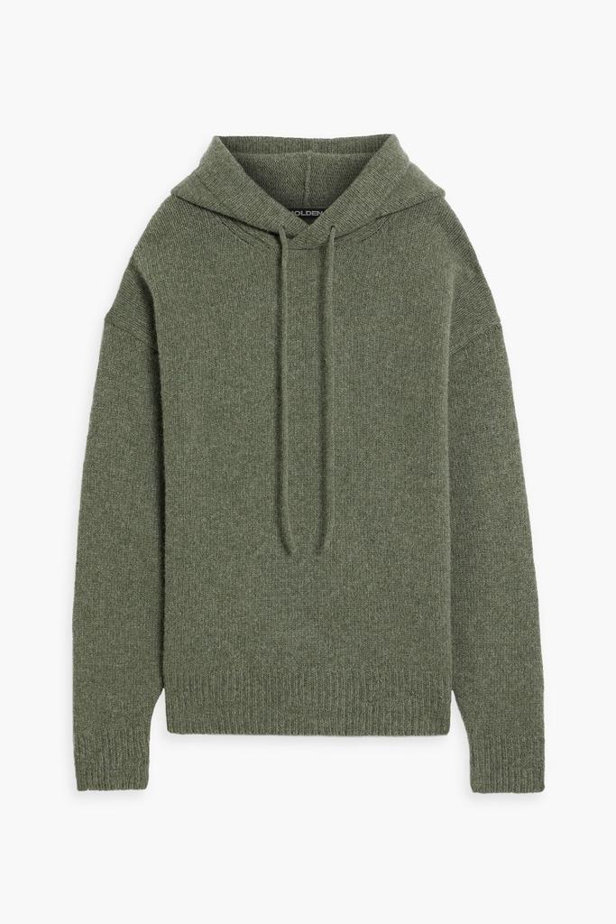 Holden Intarsia merino wool hoodie