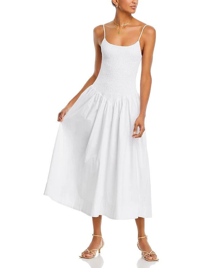 Lucy Paris Hazel Smocked Dropped Waist Dress 1
