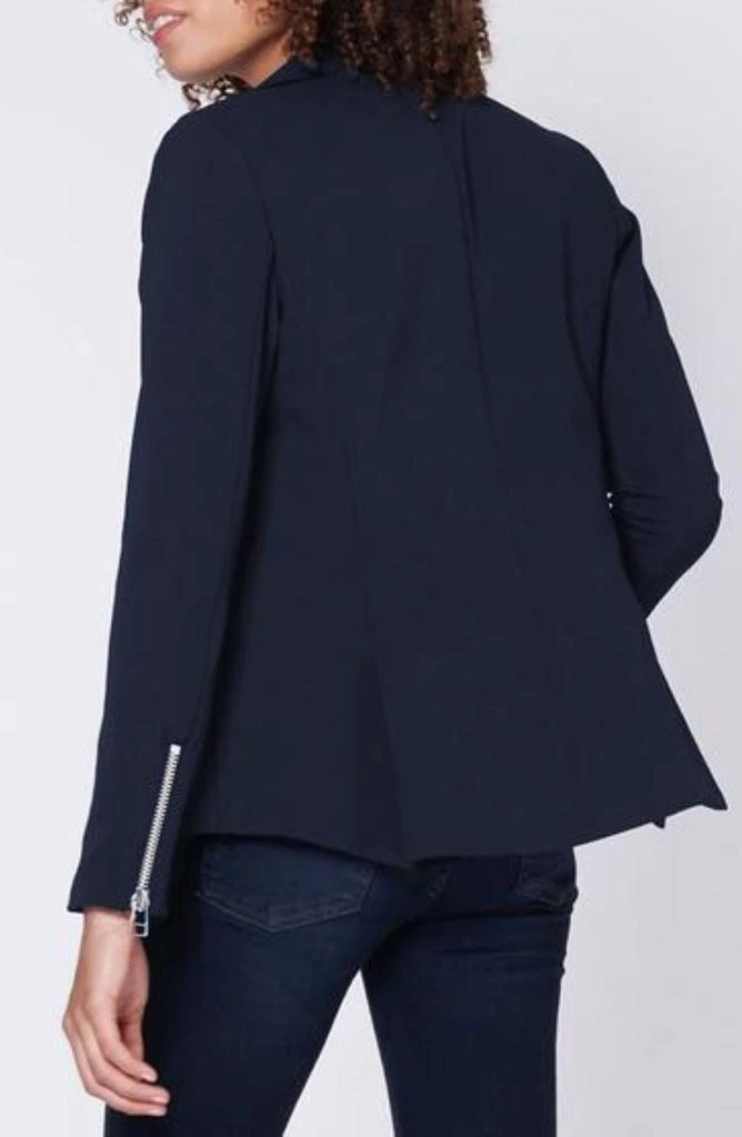 VERONICA BEARD Hadley Neoprene Moto Jacket 2
