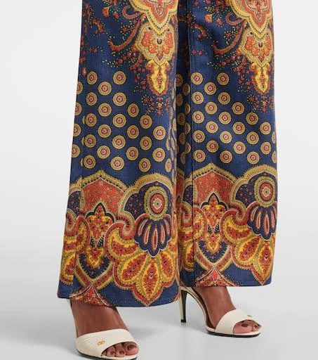 Valentino Voyage Imaginaire wide-leg jeans 5