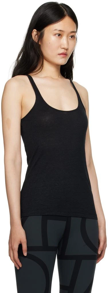 Totême Black Scoop Neck Tank Top 2