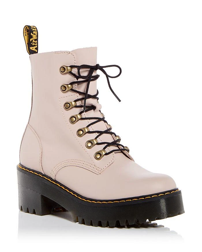 Dr. Martens Women's Leona Platform Combat Boots 1