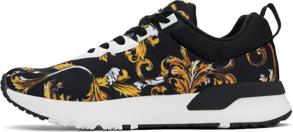 Versace Black & Gold Dynamic Sneakers 3