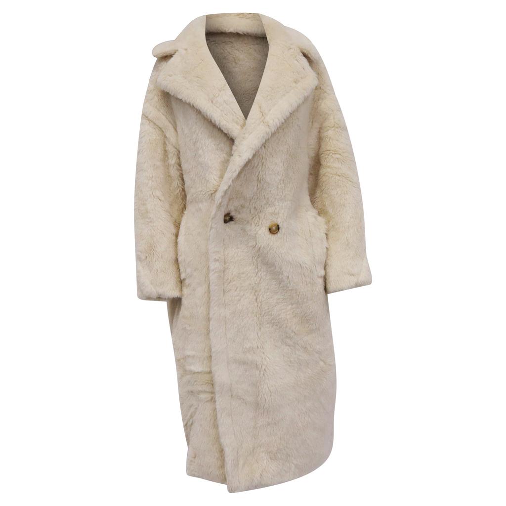 【関税＆送料込み】Max Mara Kadiak Coat Clothing Gray Kadiak Coat by Max Mara on Sale