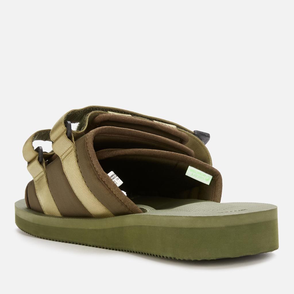 Suicoke Suicoke Men's Moto-Cab Nylon Slide Sandals - Olive