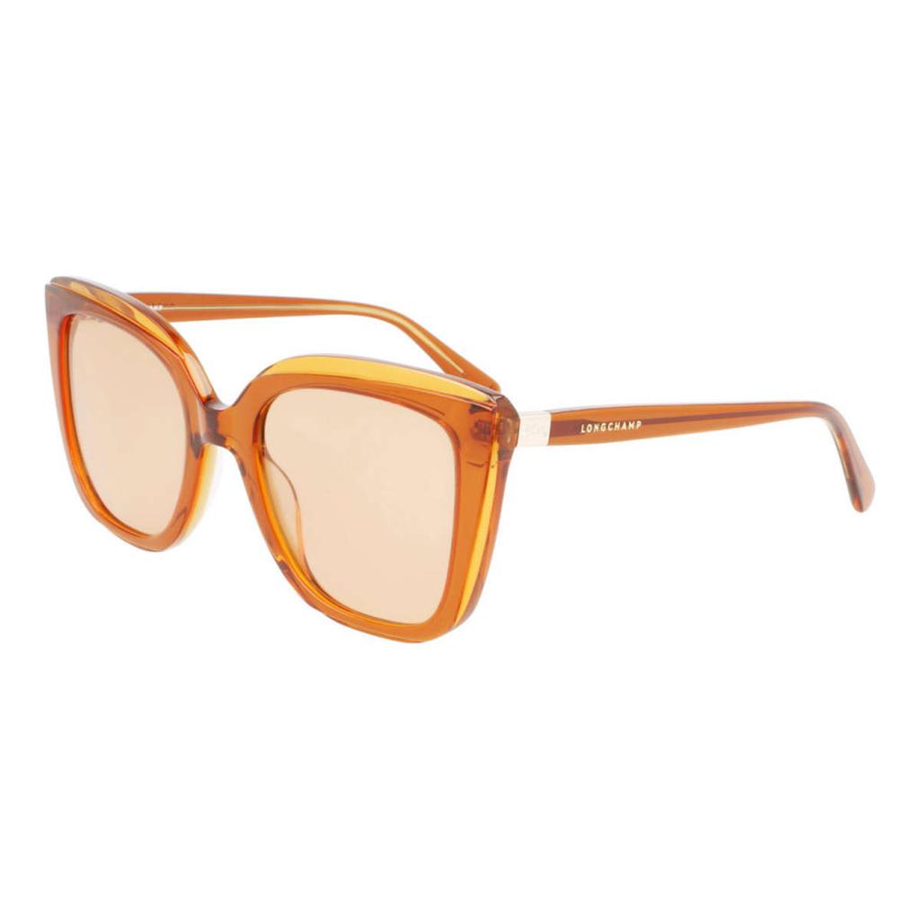 Longchamp Longchamp Women's Brown Cat-Eye Opticals