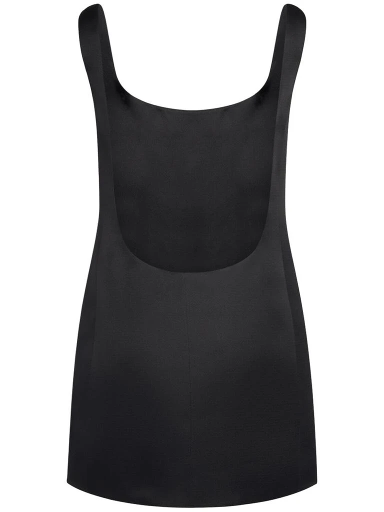 Khaite Pranta Silk Satin Mini Dress 3