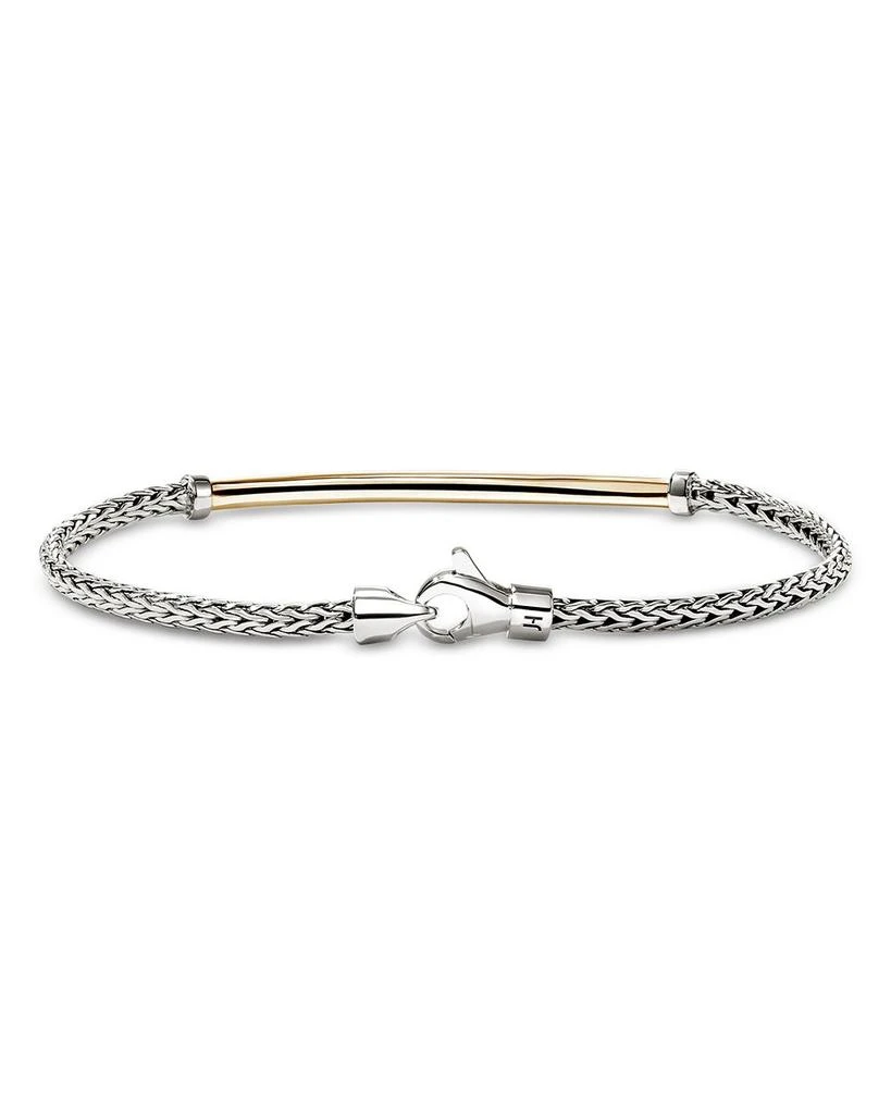 John Hardy Sterling Silver & 14K Yellow Gold JH Essentials Bracelet 6