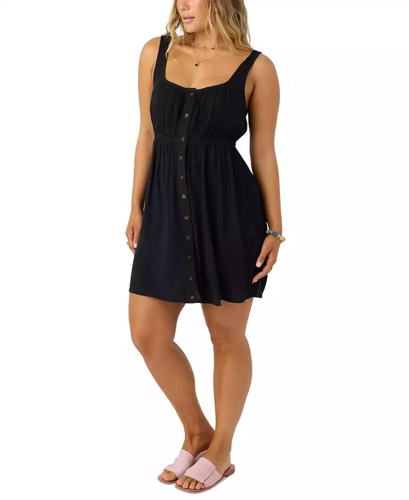 O'Neill Juniors' Korie Button-Front Mini Dress 3