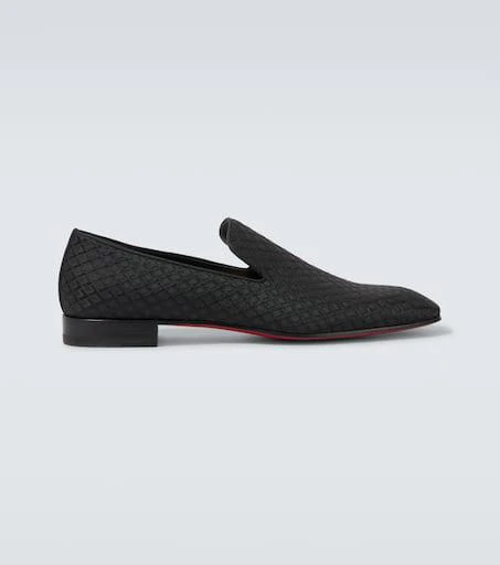 Christian Louboutin Dandelion jacquard loafers 1