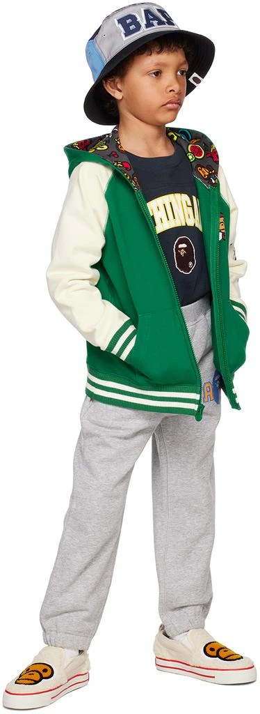 Bape Kids Green Baby Milo Fruit Hoodie 4