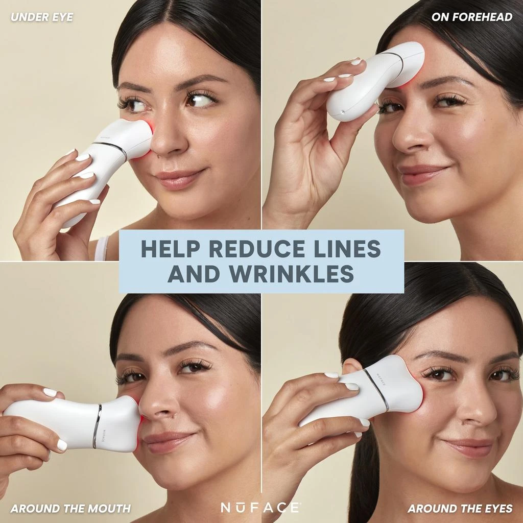 NuFace NuFACE Trinity+ Red Light and Wrinkle Reducer Attachment Set 6