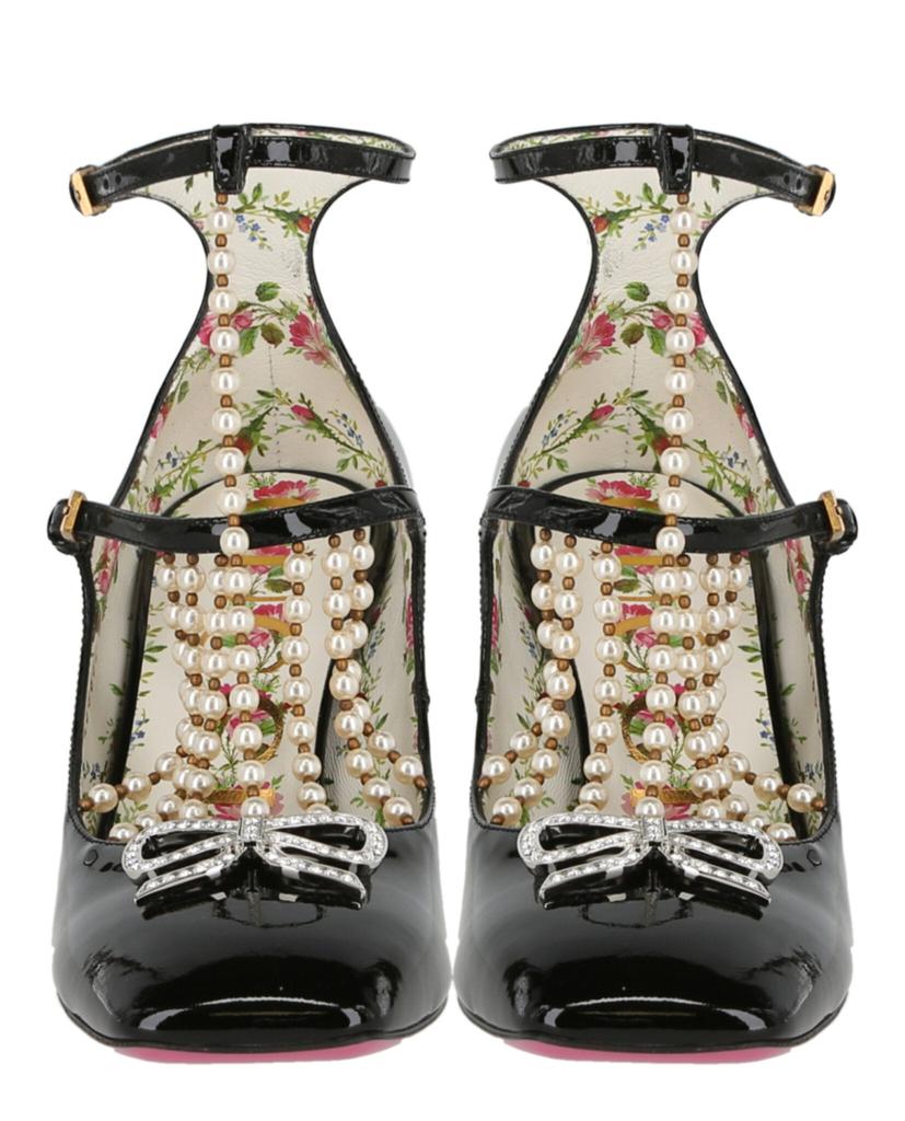 パンプス Gucci Taide Embelished Patent Leather Pumps Gucci Taide Embellished Patent Leather Pumps - High Heels