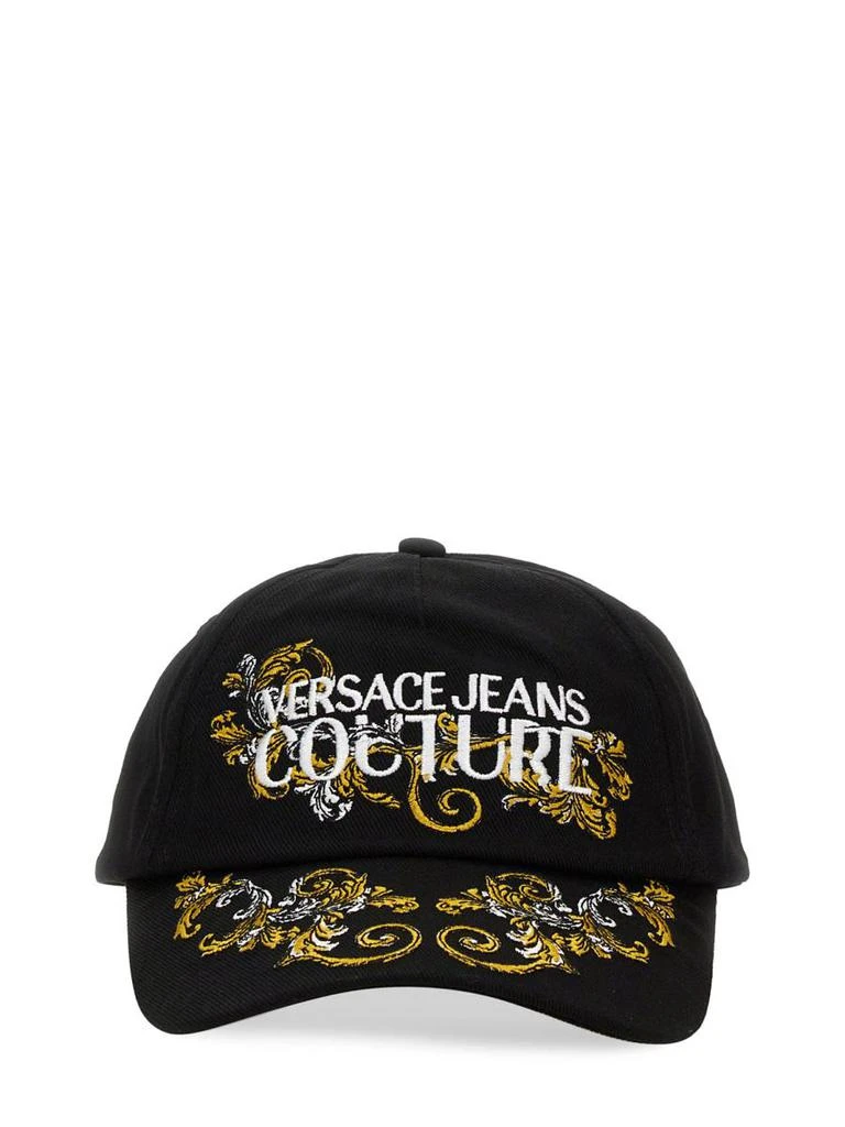 Versace Versace Jeans Couture Baseball Hat With Logo 1