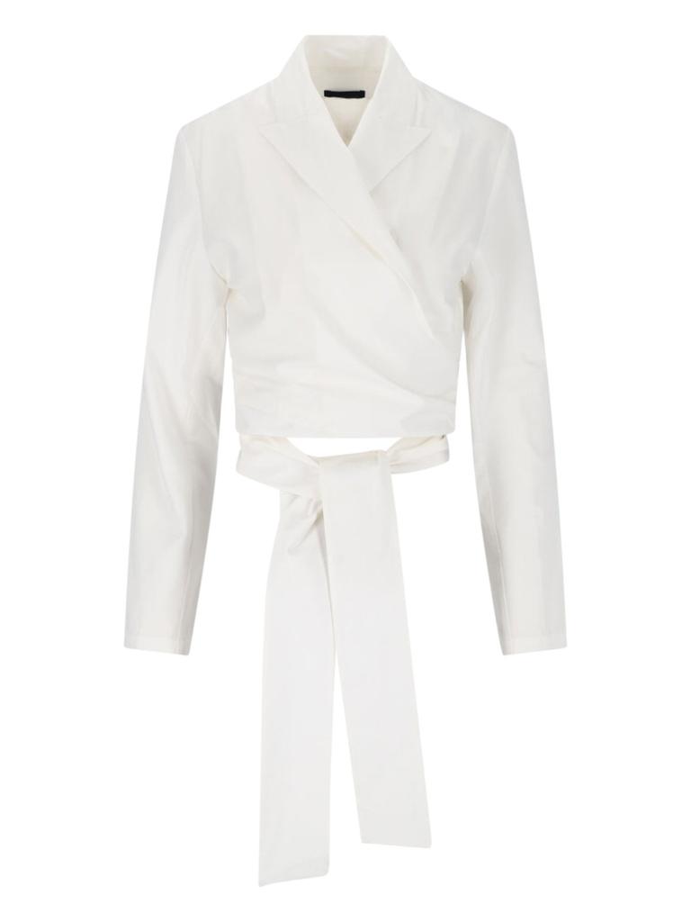Eudon Choi Eudon Choi Wrap Tie Top