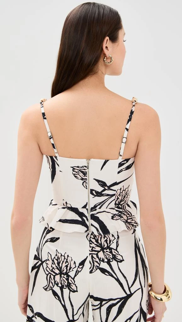PatBO Iris Peplum Top 2