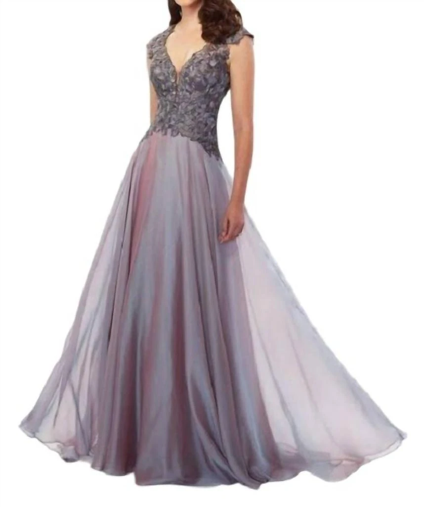 best thanksgiving dressing Cameron Blake gray dress, size 4, NEW WITH TAGS!