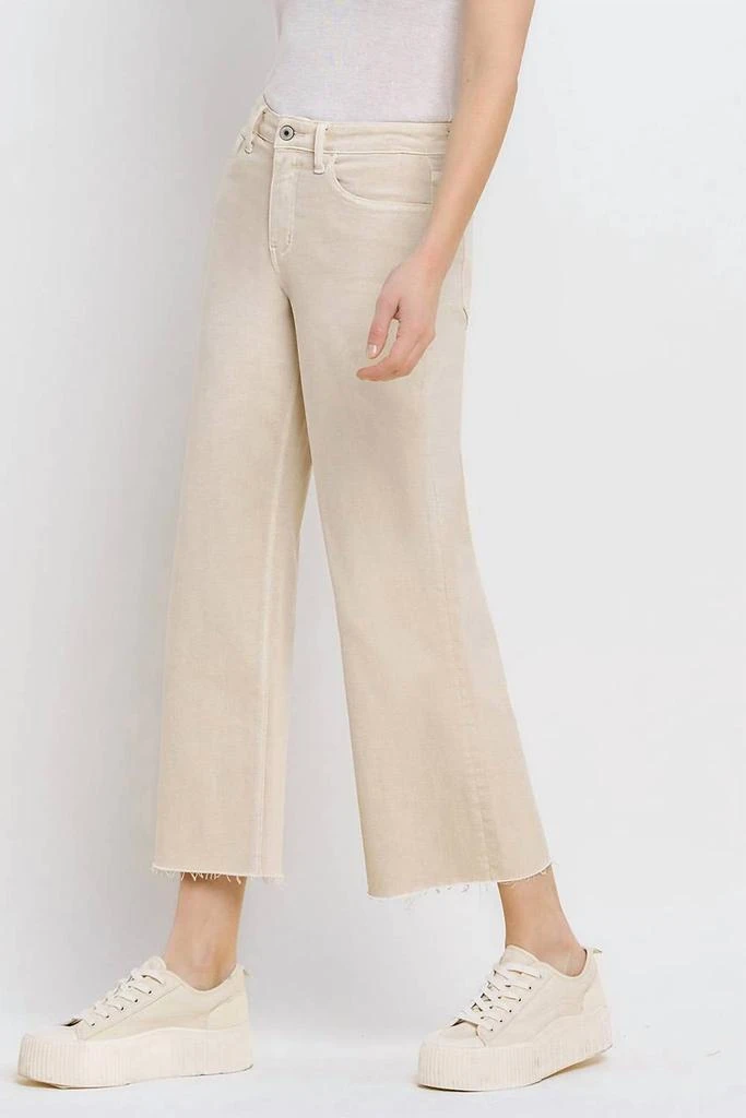 VERVET BY FLYING MONKEY Vervet By Flying Monkey - High Rise Crop Wide Leg Jeans 4