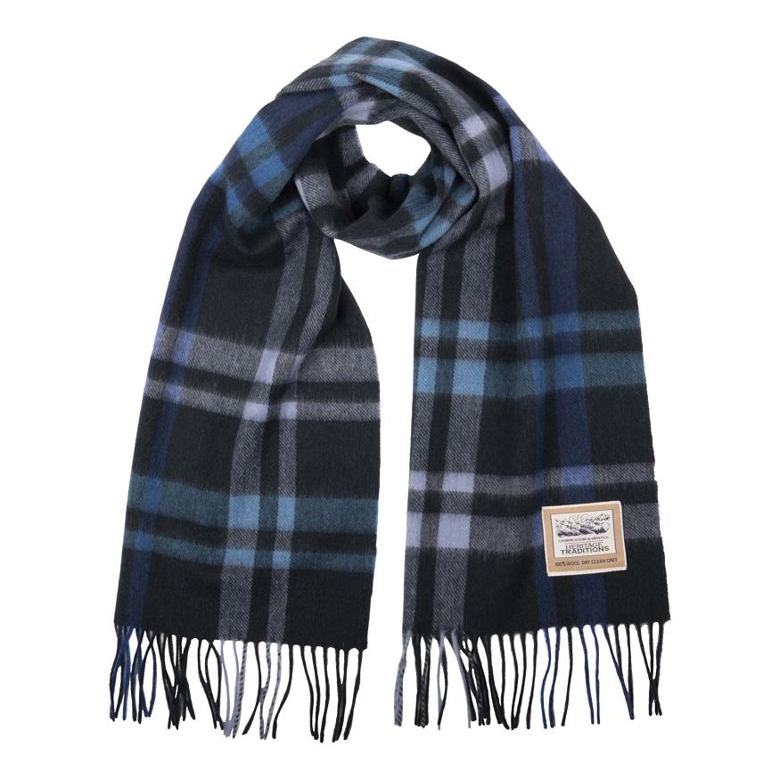 Heritage Heritage Traditions - Navy Check Scarf