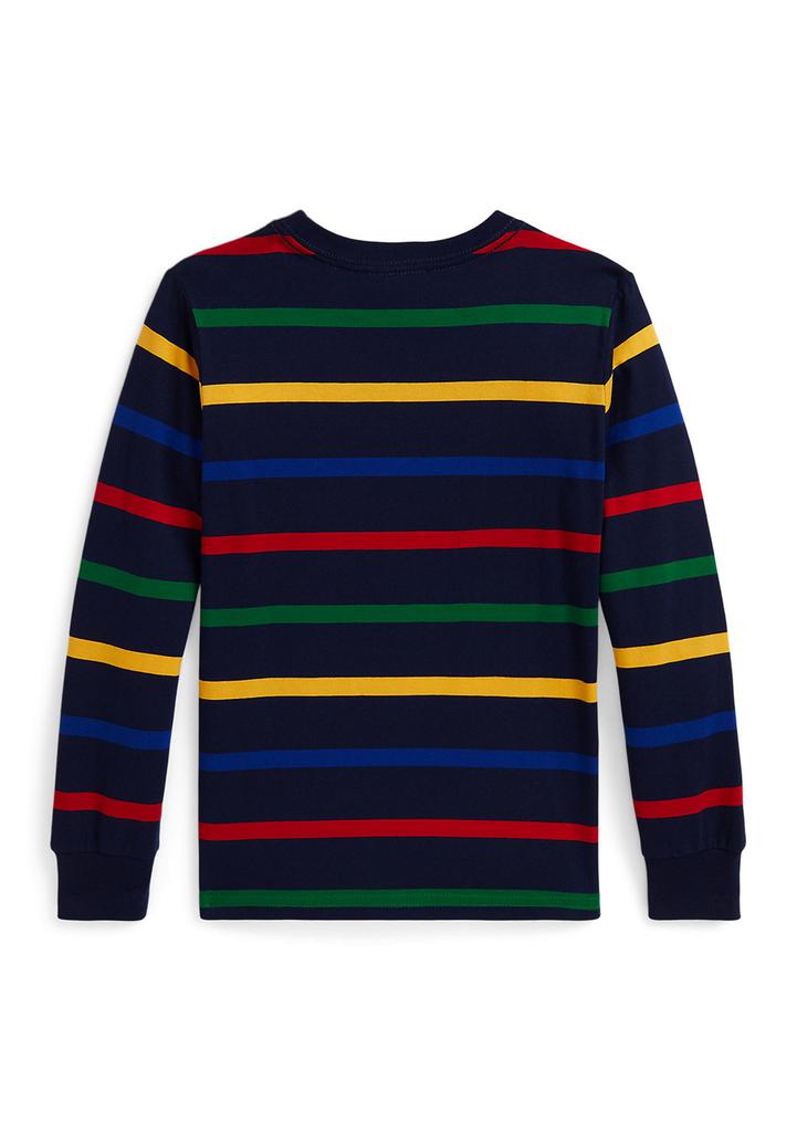Ralph Lauren Boys 2-7 Striped Cotton Long Sleeve T-Shirt