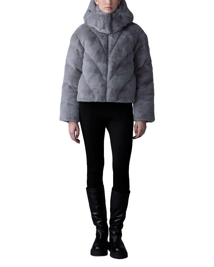 Mackage Anik Brushed Faux Fur Down Jacket