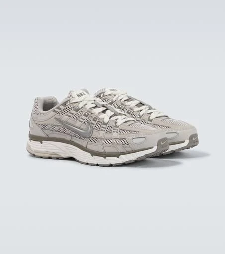 NIKE P-6000 Premium leather-timmed sneakers 5