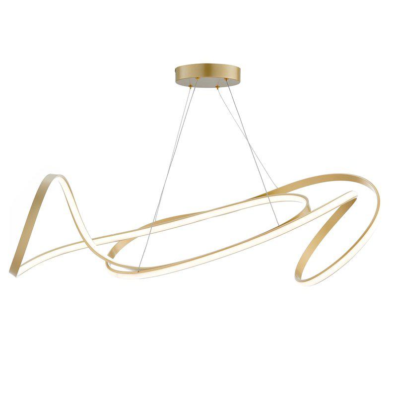 Finesse Decor Moscow LED Chandelier Gold