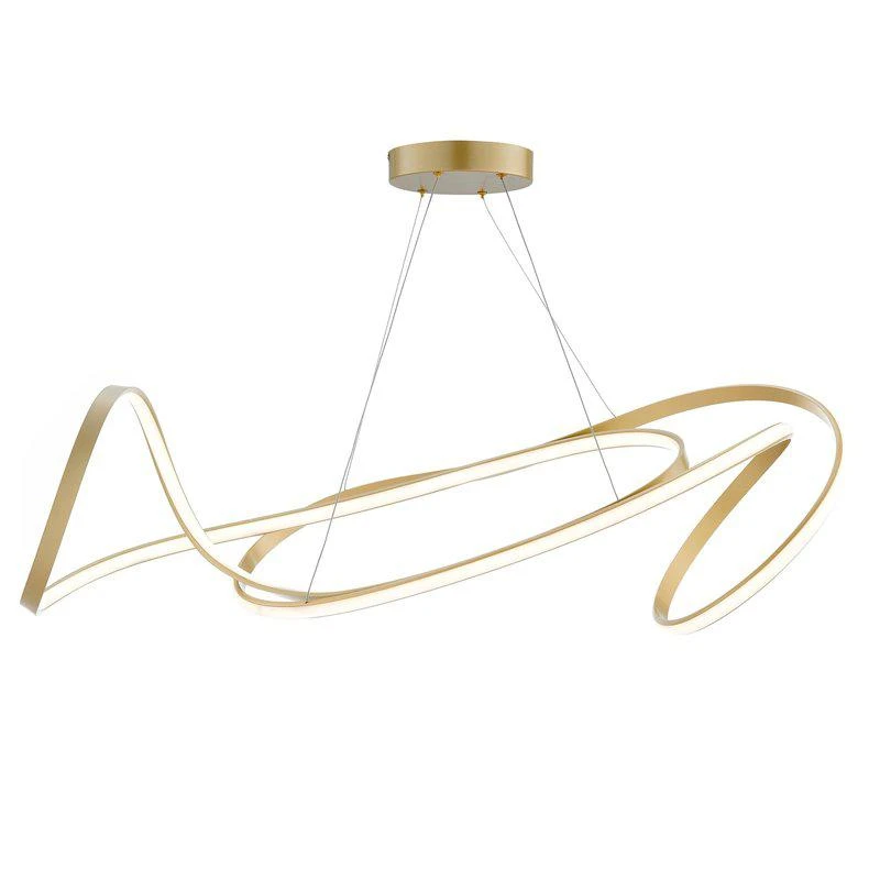 Finesse Decor Moscow LED Chandelier Gold 1