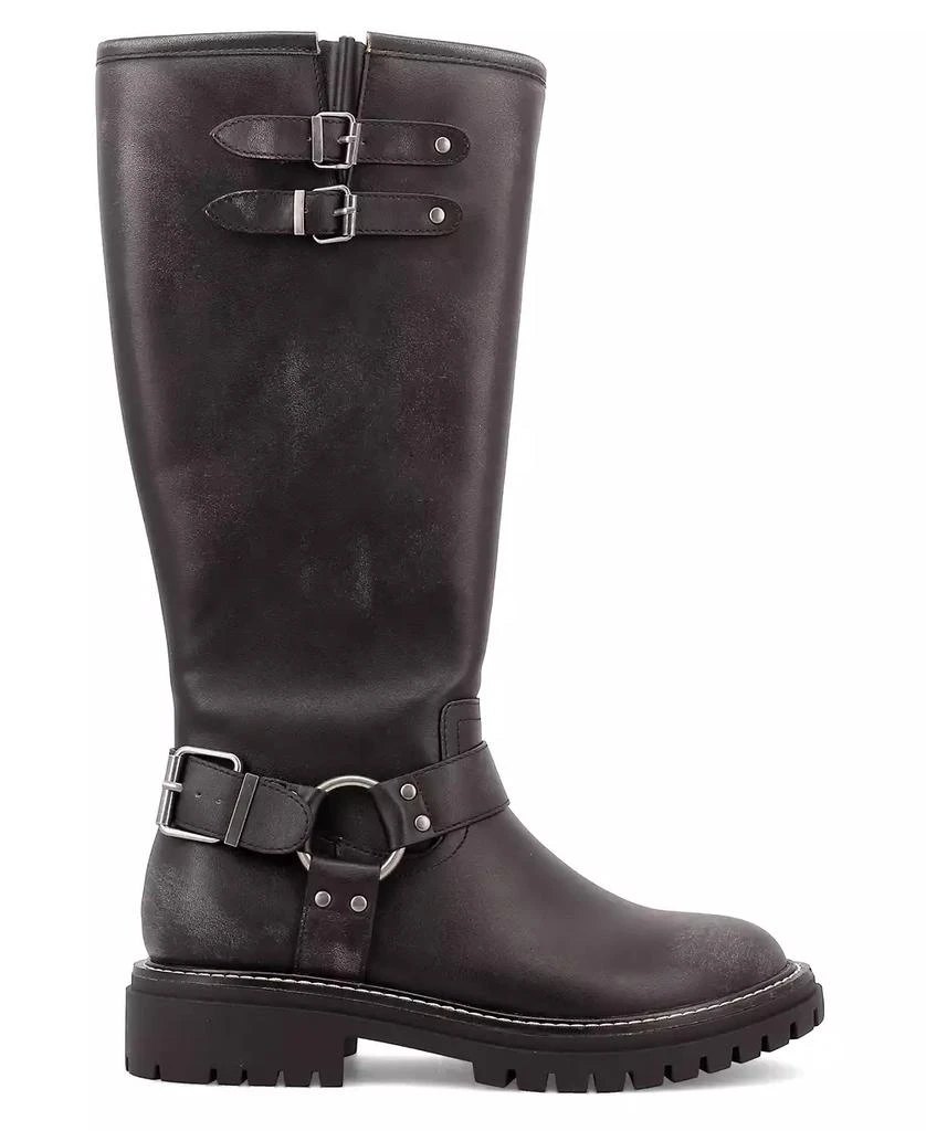 MIA Women's Franco Lug Sole Tall Moto Boots 2