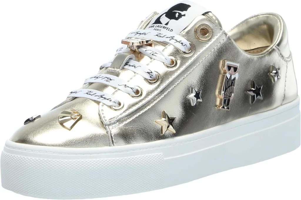 Karl Lagerfeld Paris Karl Lagerfeld Women's Cate Pins Lace Up Sneaker
