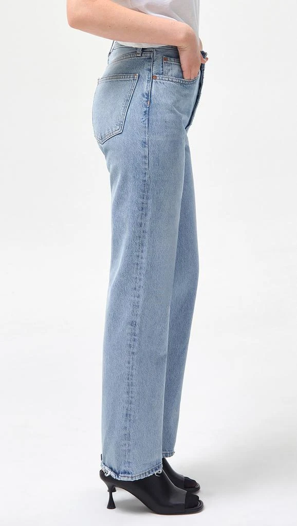 AGOLDE Lana Mid Rise Straight Jeans 8