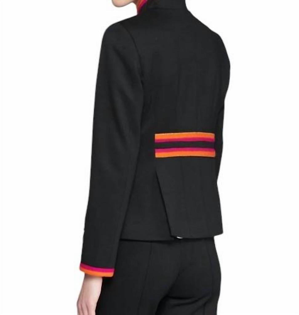 VILAGALLO Dorothea Jacket In Black