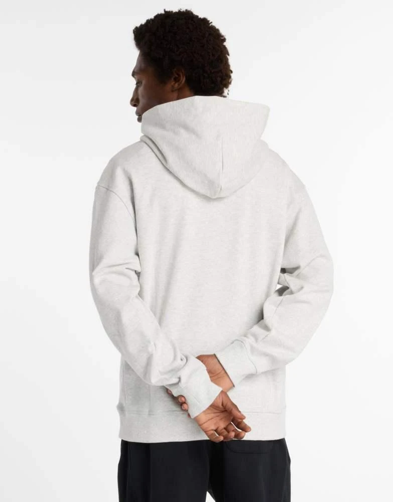 New Balance New Balance Athletics legacy hoodie in ash heather 4