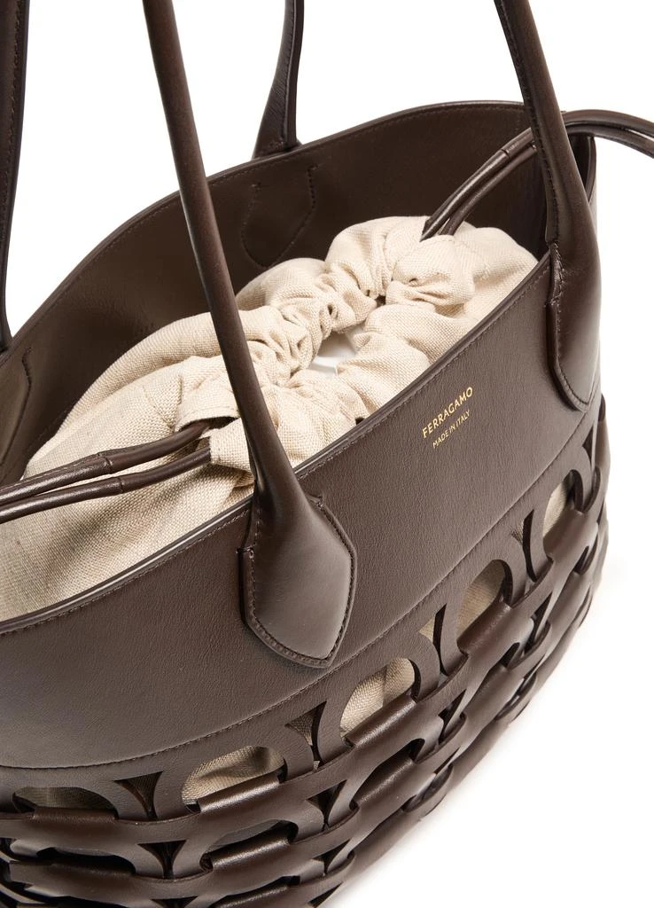 Salvatore Ferragamo Gancini tote bag 6
