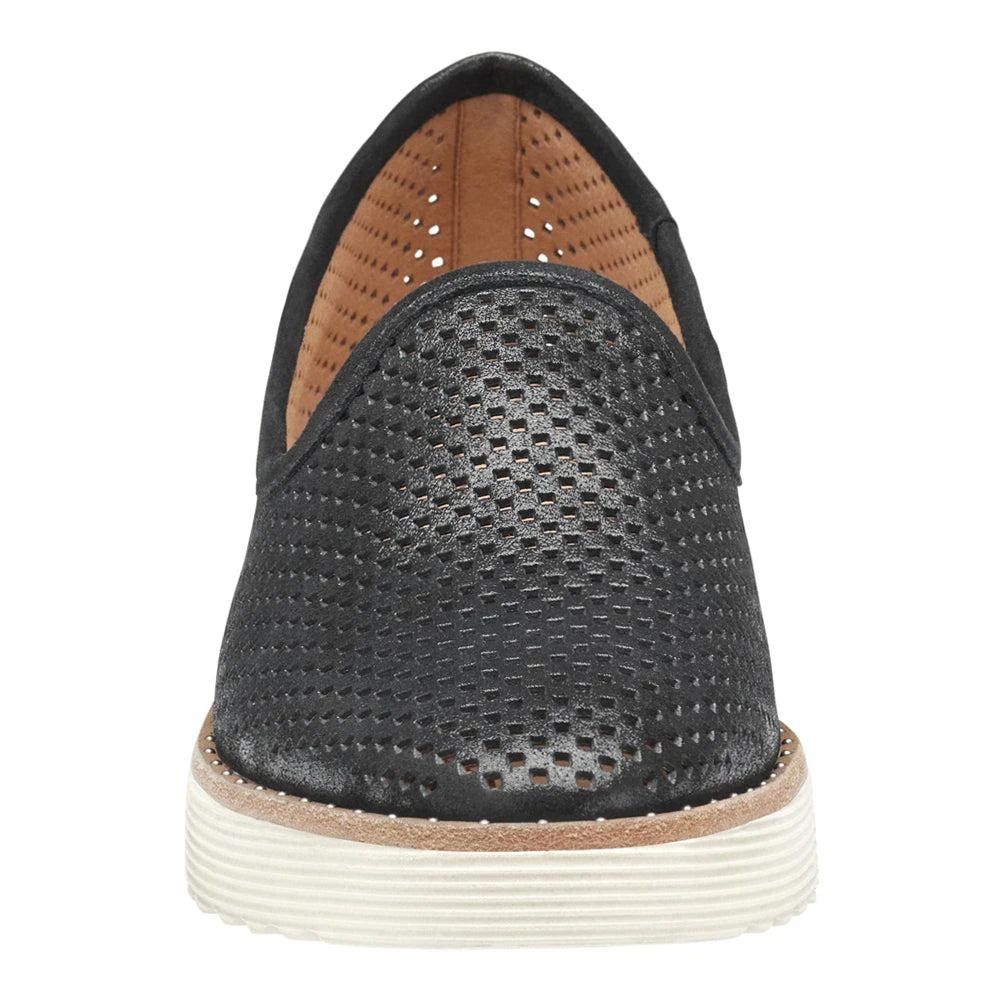Johnston & Murphy Mitzi Perforated Venetian Platform Loafers 3