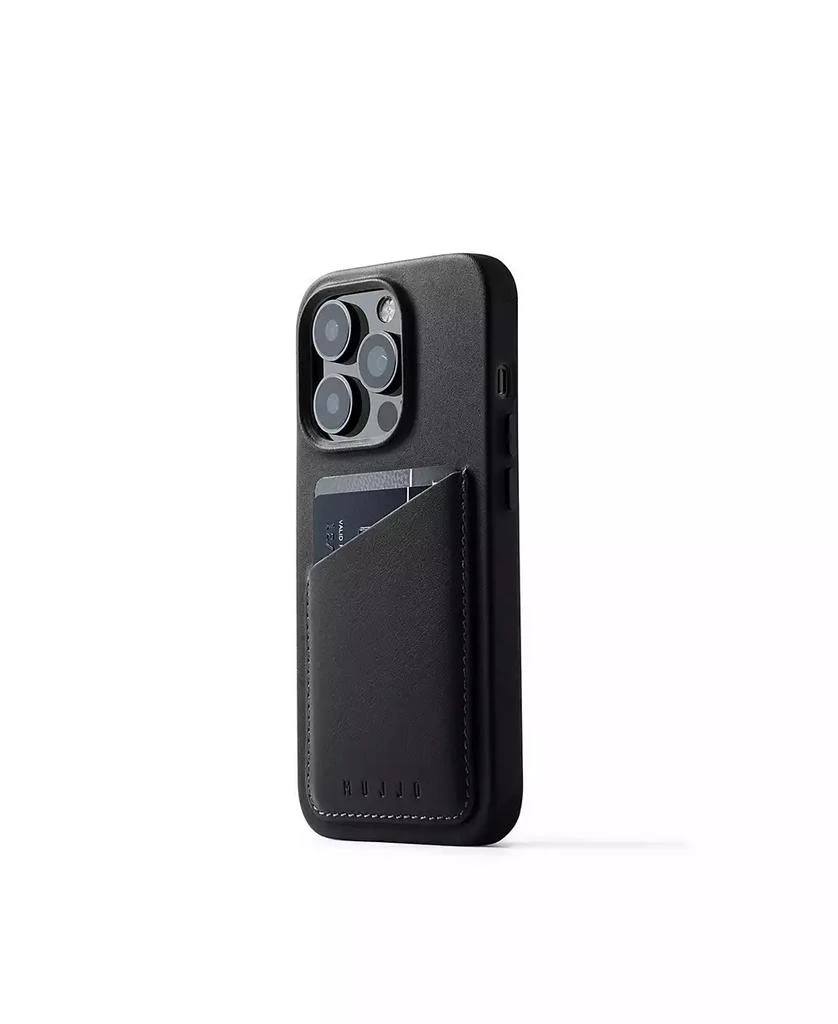 Mujjo Full Leather MagSafe Wallet Case for iPhone 14 Pro 7