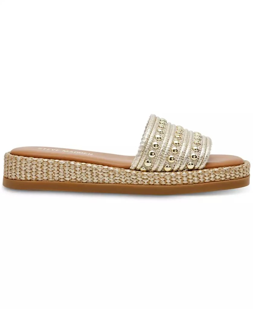 Steve Madden Women's Boardwalk Espadrille Slide Sandals 2