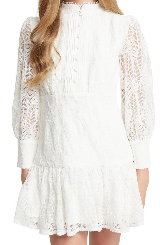 Bardot Kids' Talina Long Sleeve Lace Party Dress 5
