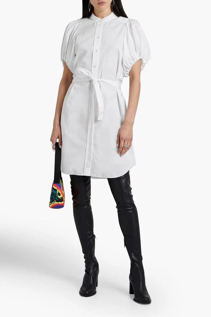 Stella McCartney Belted cotton-poplin dress 2