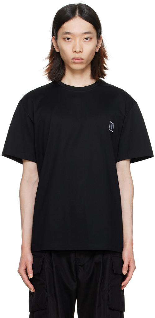 WOOYOUNGMI Black Printed T-Shirt