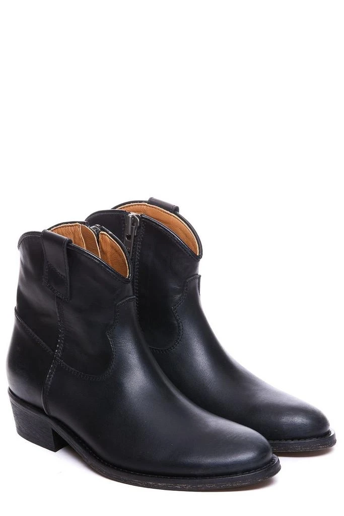 Via Roma 15 Via Roma 15 Zip Ankle Boots 4