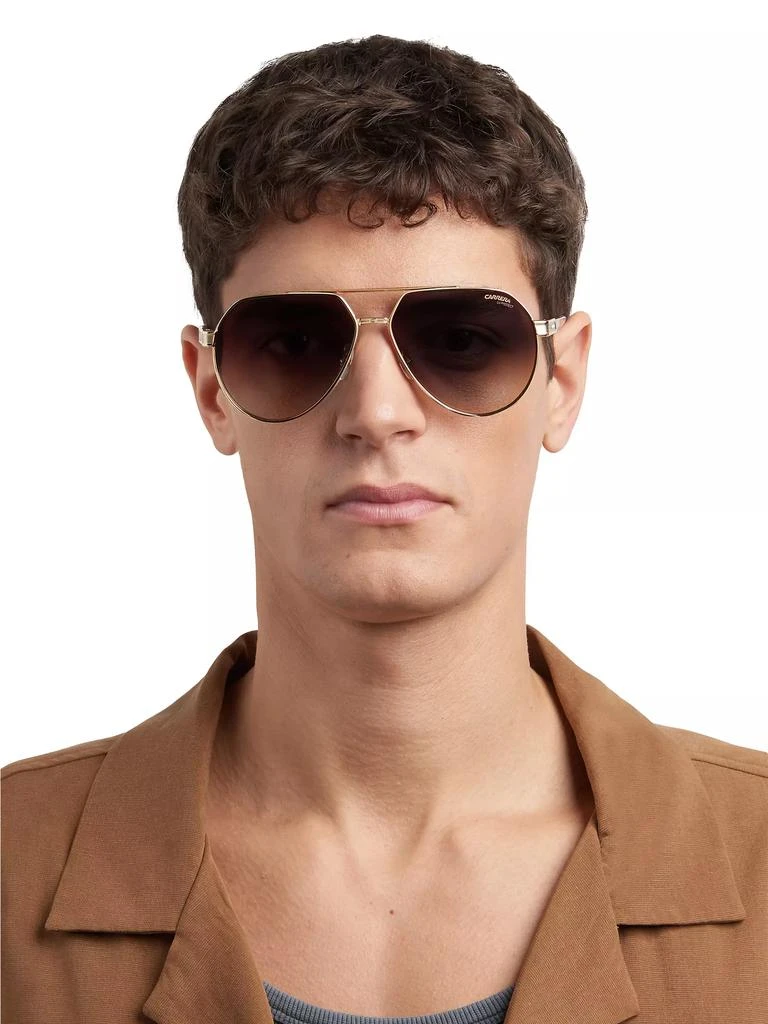 Carrera 1067/S 62MM Aviator Sunglasses 3