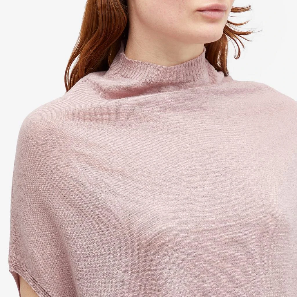 Rick Owens Rick Owens Cropped Crater Knit Top 5