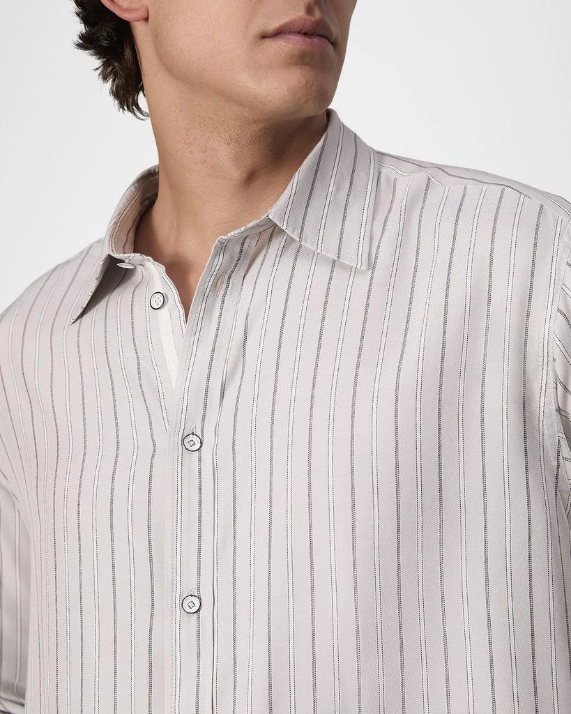 Rag & Bone Men's Matthew Striped Sport Shirt 6