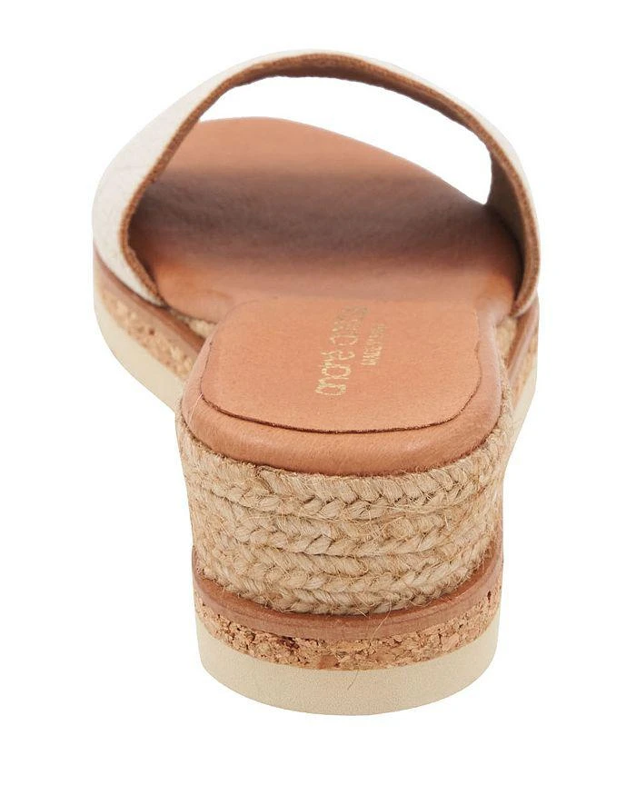 Andre Assous Women's Nessie Slip On Slide Espadrille Wedge Sandals 4