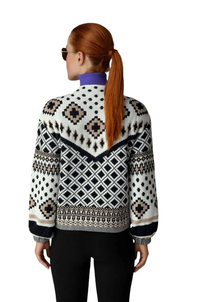 Bogner Najla Sweater In Beige/black 2