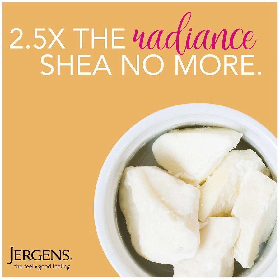 Jergens Shea Butter Hand and Body Lotion, Dry Skin Moisturizer Shea 6